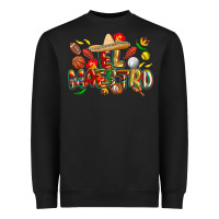Black cinco de mayo el maestro Heavyweight Sweatshirt - CowGirlArtShop