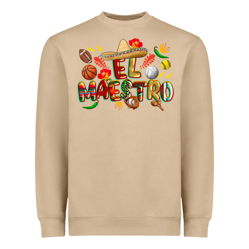 Cinco De Mayo El Maestro Heavyweight Sweatshirt by CowGirlArtShop | Teevron