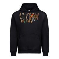 Black hockey mom Urban Hoodie - RacoonDesign