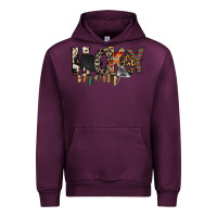 Mauve Wine hockey mom Urban Hoodie - RacoonDesign