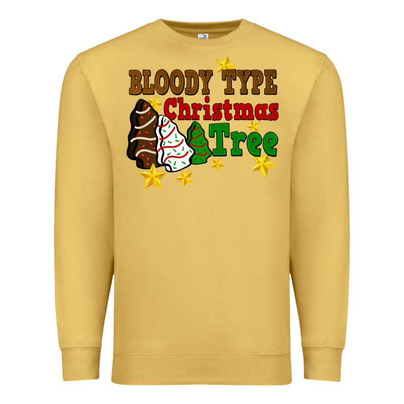 Bloody Type Christmas Tree Premium Sweatshirt by FaDigitalArtStudio | Teevron