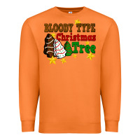 Carrot Bloody Type Christmas Tree Premium Sweatshirt - FaDigitalArtStudio