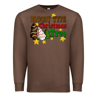 Chestnut Bloody Type Christmas Tree Premium Sweatshirt - FaDigitalArtStudio