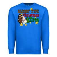 True Royal Bloody Type Christmas Tree Premium Sweatshirt - FaDigitalArtStudio