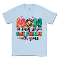 Dusty Blue mom in every season she shines with grace Classic Tee - Artiststas