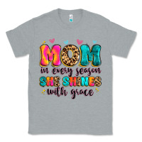 Heather Grey mom in every season she shines with grace Classic Tee - Artiststas