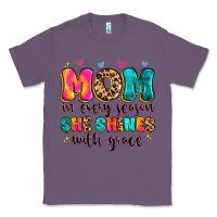 Lavender mom in every season she shines with grace Classic Tee - Artiststas