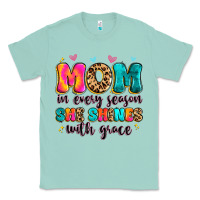 Seafoam mom in every season she shines with grace Classic Tee - Artiststas