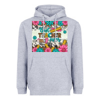 Heather Grey best teacher ever tumbler Heavyweight Hoodie - BundleAndBundleShop