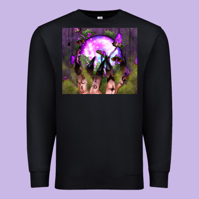Witch Hand Tumbler Premium Sweatshirt Designed By Bundleandbundleshop
