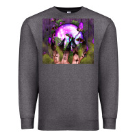 Charcoal Heather witch hand tumbler Premium Sweatshirt - BundleAndBundleShop