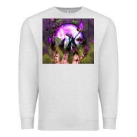 Oatmeal Heather witch hand tumbler Premium Sweatshirt - BundleAndBundleShop