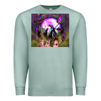 Seafoam witch hand tumbler Premium Sweatshirt - BundleAndBundleShop