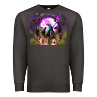 Smoke witch hand tumbler Premium Sweatshirt - BundleAndBundleShop