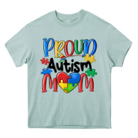 Proud Autism Mom Heavy Core Tee | Teevron