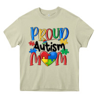 Mossy proud autism mom Heavy Core Tee - MaliasSmallBusiness