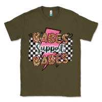 Army Green babes support babes Classic Tee - Artiststas