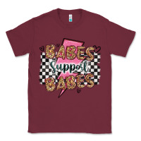 Burgundy babes support babes Classic Tee - Artiststas