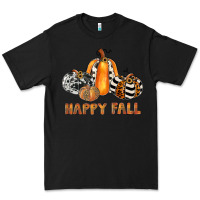 Black happy fall Premium Tee - JahusDesignShop