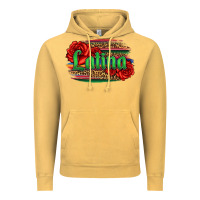Vintage Mustard latina with serape and roses Vintage Hoodie - Jasminsmagicworld