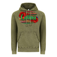 Vintage Olive latina with serape and roses Vintage Hoodie - Jasminsmagicworld