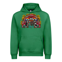 Emerald mexican rainbow Urban Hoodie - RacoonDesign