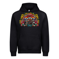 Forest Green mexican rainbow Urban Hoodie - RacoonDesign