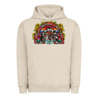 Pigment French Oak mexican rainbow Urban Hoodie - RacoonDesign