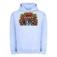 Pigment Grape Ice mexican rainbow Urban Hoodie - RacoonDesign