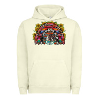Pigment Pistachio mexican rainbow Urban Hoodie - RacoonDesign