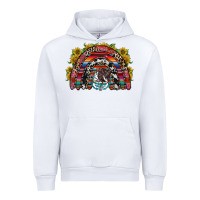 White mexican rainbow Urban Hoodie - RacoonDesign