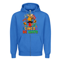 True Royal My first cinco de mayo Zipper Hoodie - FaDigitalArtStudio