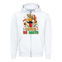 White My first cinco de mayo Zipper Hoodie - FaDigitalArtStudio