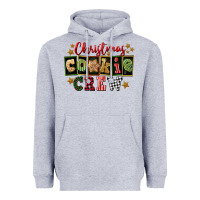 Heather Grey Christmas cookie crew Heavyweight Hoodie - FaDigitalArtStudio