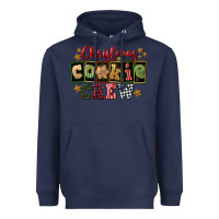 Navy Christmas cookie crew Heavyweight Hoodie - FaDigitalArtStudio