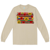 Mushroom Mexico Brushstroke Long Sleeve Tee - texasbilliewilder