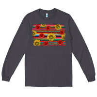 Smoke Mexico Brushstroke Long Sleeve Tee - texasbilliewilder