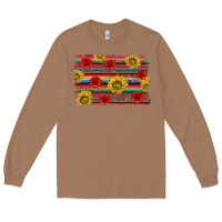 Toasted Coconut Mexico Brushstroke Long Sleeve Tee - texasbilliewilder