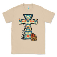 Mushroom halleluljah aztec cross Classic Tee - JahusDesignShop