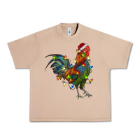 Burro Christmas Lights Rooster Urban Heavy Tee - RanaPortraitStore