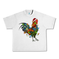 Lunar Rock Christmas Lights Rooster Urban Heavy Tee - RanaPortraitStore