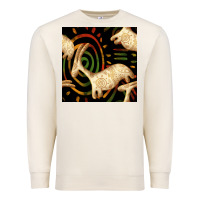 Sandshell african ethnic animal seamless pattern Premium Sweatshirt - BundleAndBundleShop