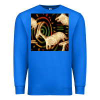 True Royal african ethnic animal seamless pattern Premium Sweatshirt - BundleAndBundleShop