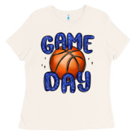 Bone game day basketball Ladies Tee - MaliasSmallBusiness