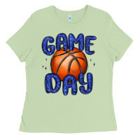 Matcha game day basketball Ladies Tee - MaliasSmallBusiness