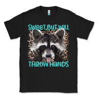 Black sweet but will throw hands Classic Tee - Artiststas