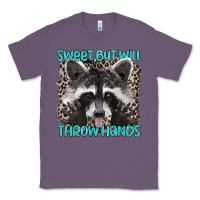 Lavender sweet but will throw hands Classic Tee - Artiststas