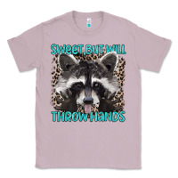 Lilac sweet but will throw hands Classic Tee - Artiststas