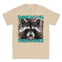 Mushroom sweet but will throw hands Classic Tee - Artiststas