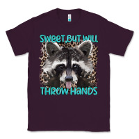 Plum sweet but will throw hands Classic Tee - Artiststas